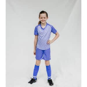 voetbalpak meisjes blauw